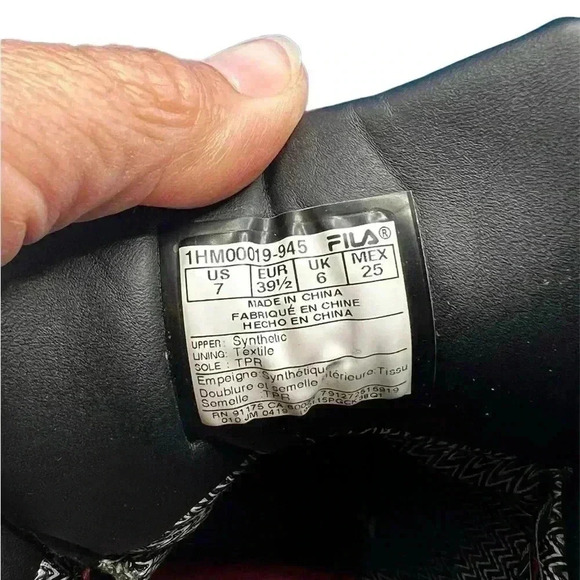 Fila Unisex Watersedge 17 Casual Dress or Work Boot Size 9 Men's/7Womens - Picture 5 of 5